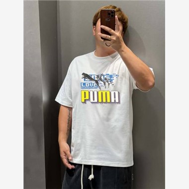 2023新款Puma 597123彪馬短袖-1240_白色