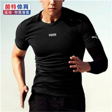 2023新款Puma 8216彪馬速干短袖-1214_黑色