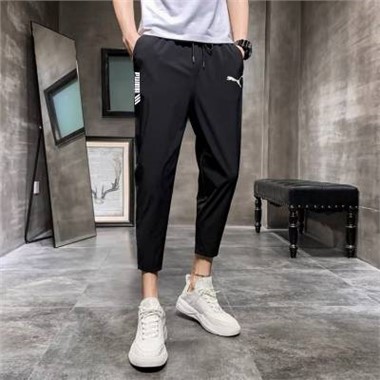 2023新款Puma 238630彪馬速干長褲-833_黑色