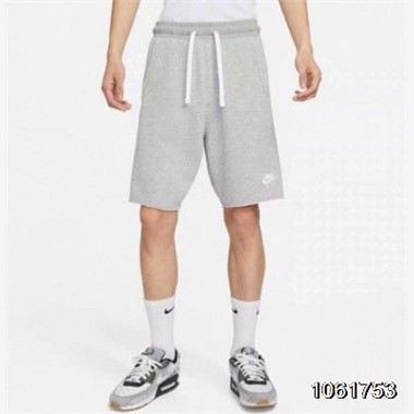 2023新款Nike 0767刺繡耐克短褲-699_灰色