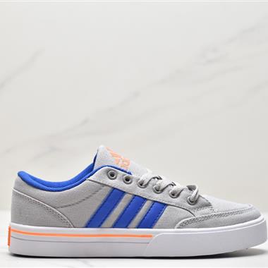 Adidas Gvp Canvas Str 三葉草布面時尚休閑板鞋