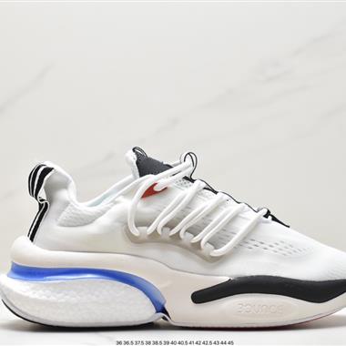 Adidas ALPHABoosTV1 Sustainabe舒適潮流 輕便耐磨防滑 低幫 跑步鞋 