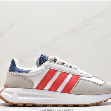 Adidas Racing E5 Boost Prototype 速度輕盈復古系列 百搭透氣運動慢跑鞋