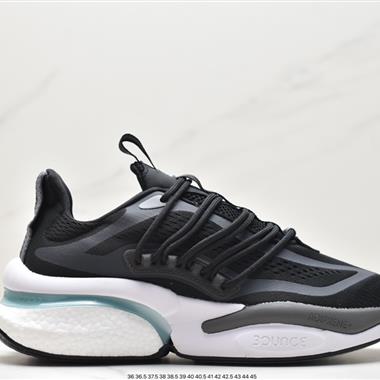 Adidas ALPHABoosTV1 Sustainabe舒適潮流 輕便耐磨防滑 低幫 跑步鞋 