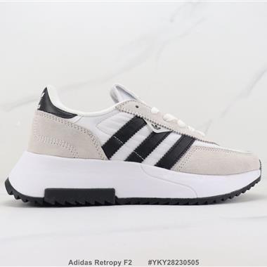 Adidas Retropy F2 三葉草復古跑步鞋