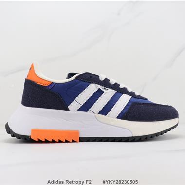 Adidas Retropy F2 三葉草復古跑步鞋
