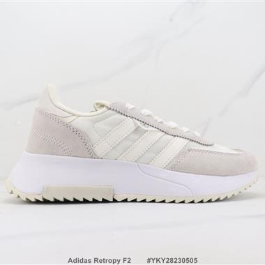 Adidas Retropy F2 三葉草復古跑步鞋