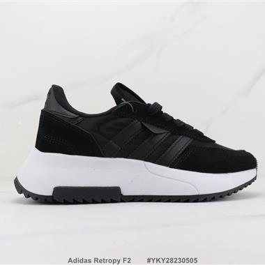 Adidas Retropy F2 三葉草復古跑步鞋