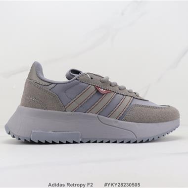 Adidas Retropy F2 三葉草復古跑步鞋