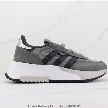 Adidas Retropy F2 三葉草復古跑步鞋