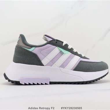 Adidas Retropy F2 三葉草復古跑步鞋