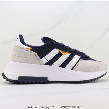 Adidas Retropy F2 三葉草復古跑步鞋