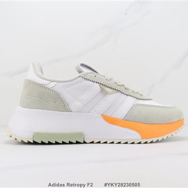 Adidas Retropy F2 三葉草復古跑步鞋