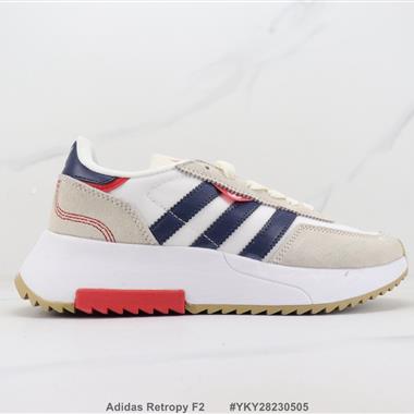 Adidas Retropy F2 三葉草復古跑步鞋