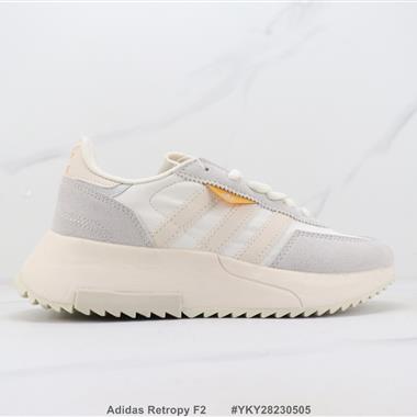 Adidas Retropy F2 三葉草復古跑步鞋