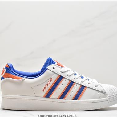 Adidas 三葉草 Originals Superstar W經典貝殼頭系列低幫百搭休閑運動板鞋