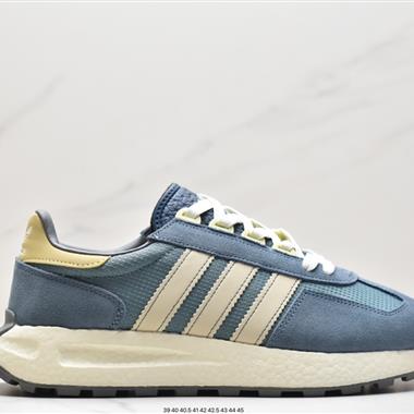 Adidas Racing E5 Boost Prototype 速度輕盈復古系列 百搭透氣運動慢跑鞋