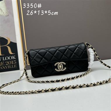 CHANEL   2023新款女生時尚休閒包  尺寸：25*5*12CM