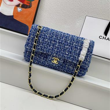 CHANEL   2023新款女生時尚休閒包  尺寸：25CM