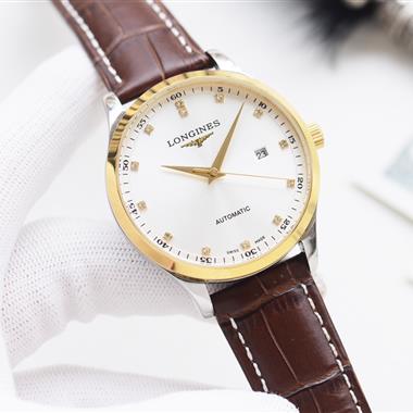 Longines   2023新款時尚休閒手錶  尺寸：42*42MM