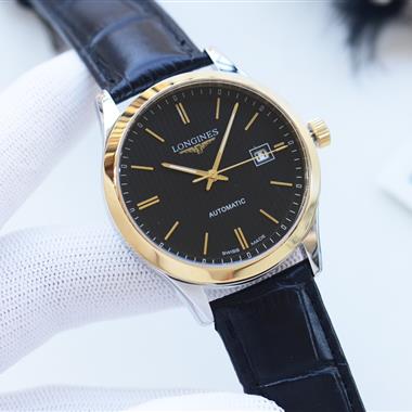 Longines   2023新款時尚休閒手錶  尺寸：42*42MM