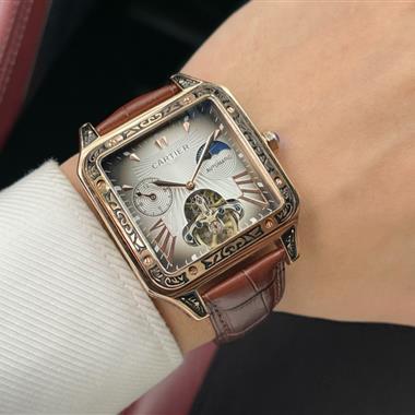 Cartier    2023新款時尚休閒手錶  尺寸：42MM