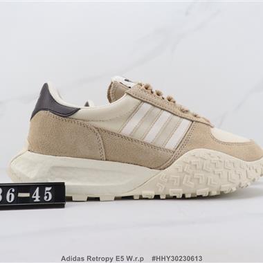 Adidas Retropy E5 W.r.p 三葉草爆米花緩震休閑跑步鞋