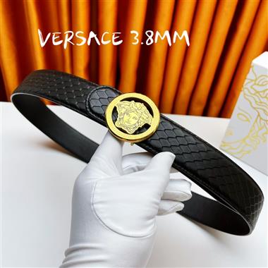 VERSACE    2023新款時尚皮帶   3.8CM