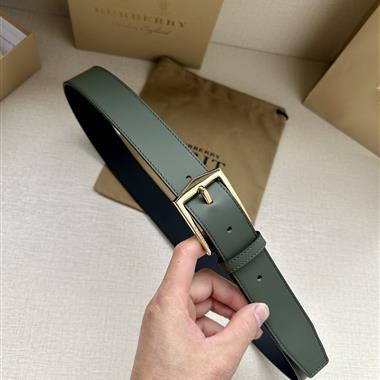 BURBERRY    2023新款時尚皮帶   3.4CM