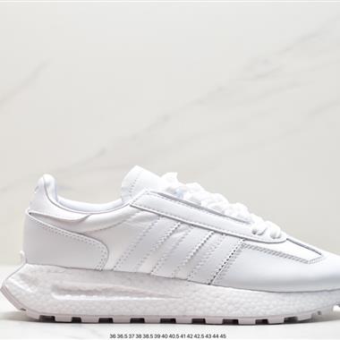 Adidas Racing E5 Boost Prototype 速度輕盈復古系列 百搭透氣運動慢跑鞋
