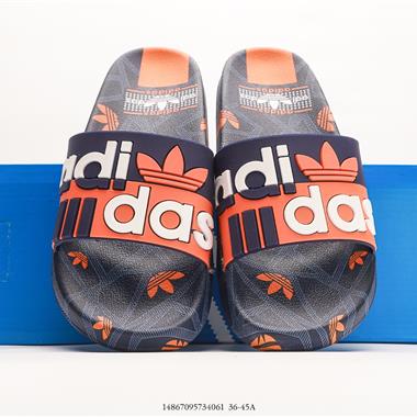 Adidas ADILETTE BOOST 夏季時尚舒適 高品質 一字拖鞋沙灘鞋