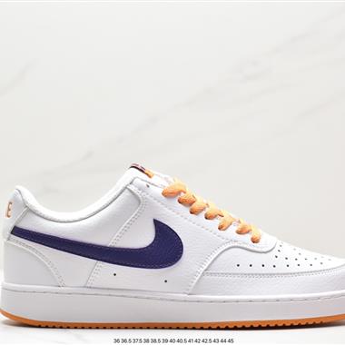 Nike Court Vision Low 學院視覺系列休閑運動皮革板鞋