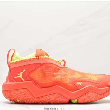 Nike Air Jordan Why Not .6 「Bright Crimson」拼接休閑運動籃球鞋 