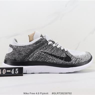 Nike Free 4.0 Flyknit 赤足4.0輕便跑步鞋