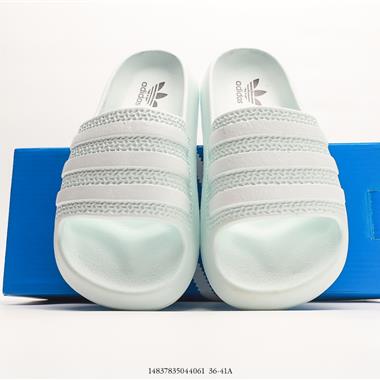 Adidas Adilette Comfort ADJ 三葉草拖鞋