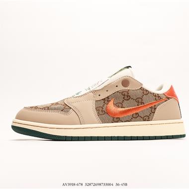 Nike Air Jordan 1 Low Pet 喬丹籃球鞋解構風網面透氣系列