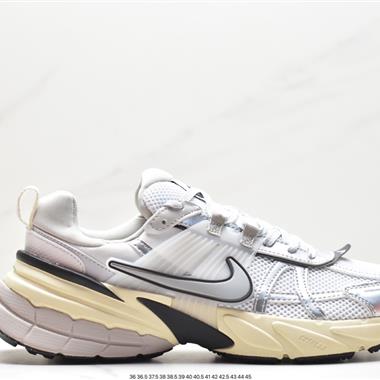 NIKE V2K RUN跑步鞋復古風潮 網面透氣運動鞋
