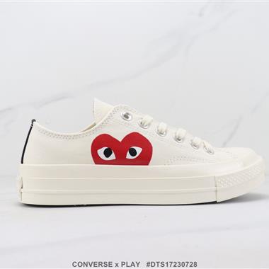 CONVERSE x PLAY 低幫帆布鞋