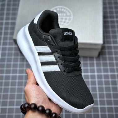 Adidas Neo Lite Racer 3.0透氣網面休閑運動跑鞋