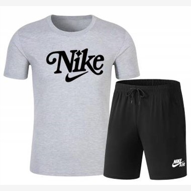 2023新款Nike 1822耐克短套_灰色