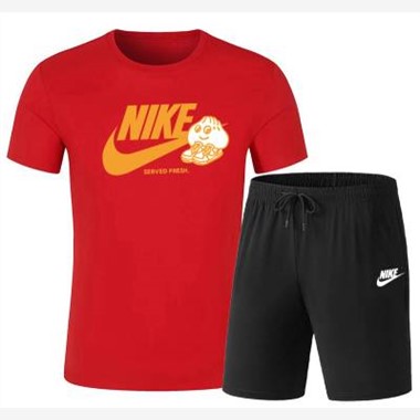 2023新款Nike 1831耐克短套-1153_紅色