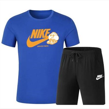 2023新款Nike 1831耐克短套-1153_藍色
