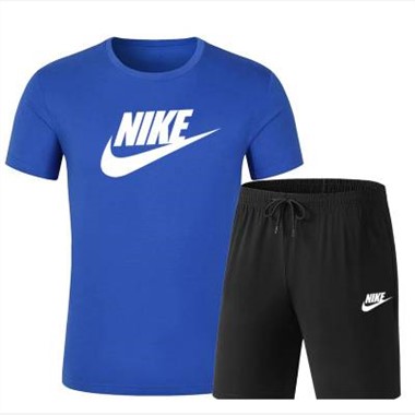 2023新款Nike 1827耐克短套-1153_藍色