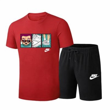 2023新款Nike 26155耐克短套-1188_紅色