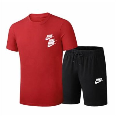 2023新款Nike 26156耐克短套-1188_紅色