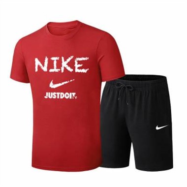 2023新款Nike 26135耐克短套-1188_紅色