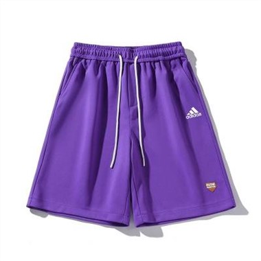 2023新款Adidas 2302569阿迪短褲-846_紫色