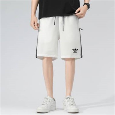 2023新款Adidas 2317三葉速干短褲-1057_白色