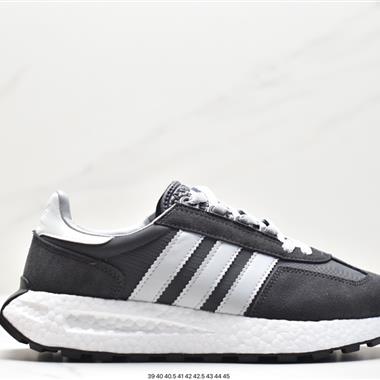 Adidas Racing E5 Boost Prototype 速度輕盈復古系列 百搭透氣運動慢跑鞋