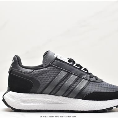Adidas Racing E5 Boost Prototype 速度輕盈復古系列 百搭透氣運動慢跑鞋